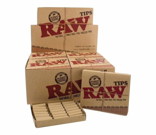 Raw Unrefined Pre-Rolled Tips