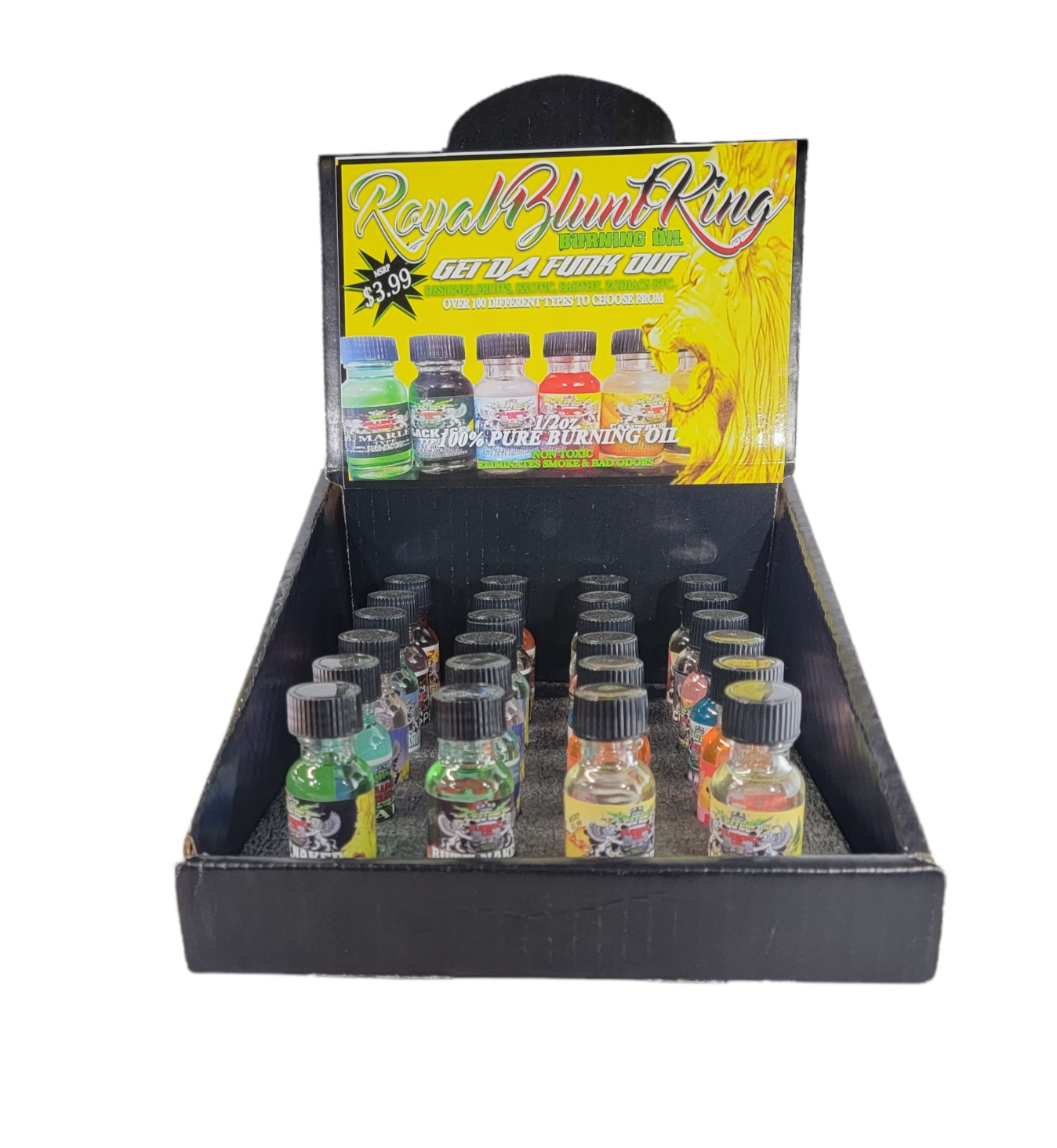 Royal Blunt King Burning Oil - 24ct Display