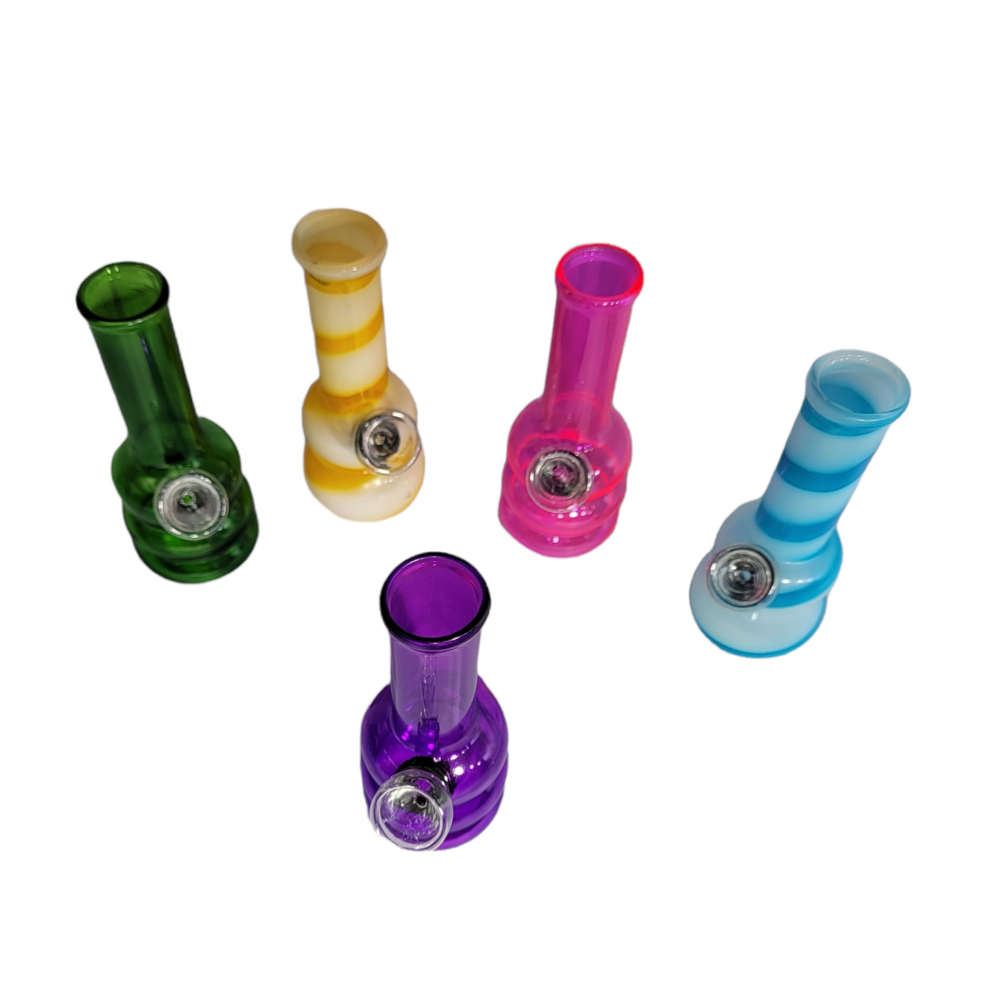 Small Glass Handheld Waterpipe