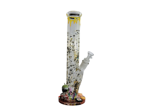 14" Glass LED Naruto Water Pipe