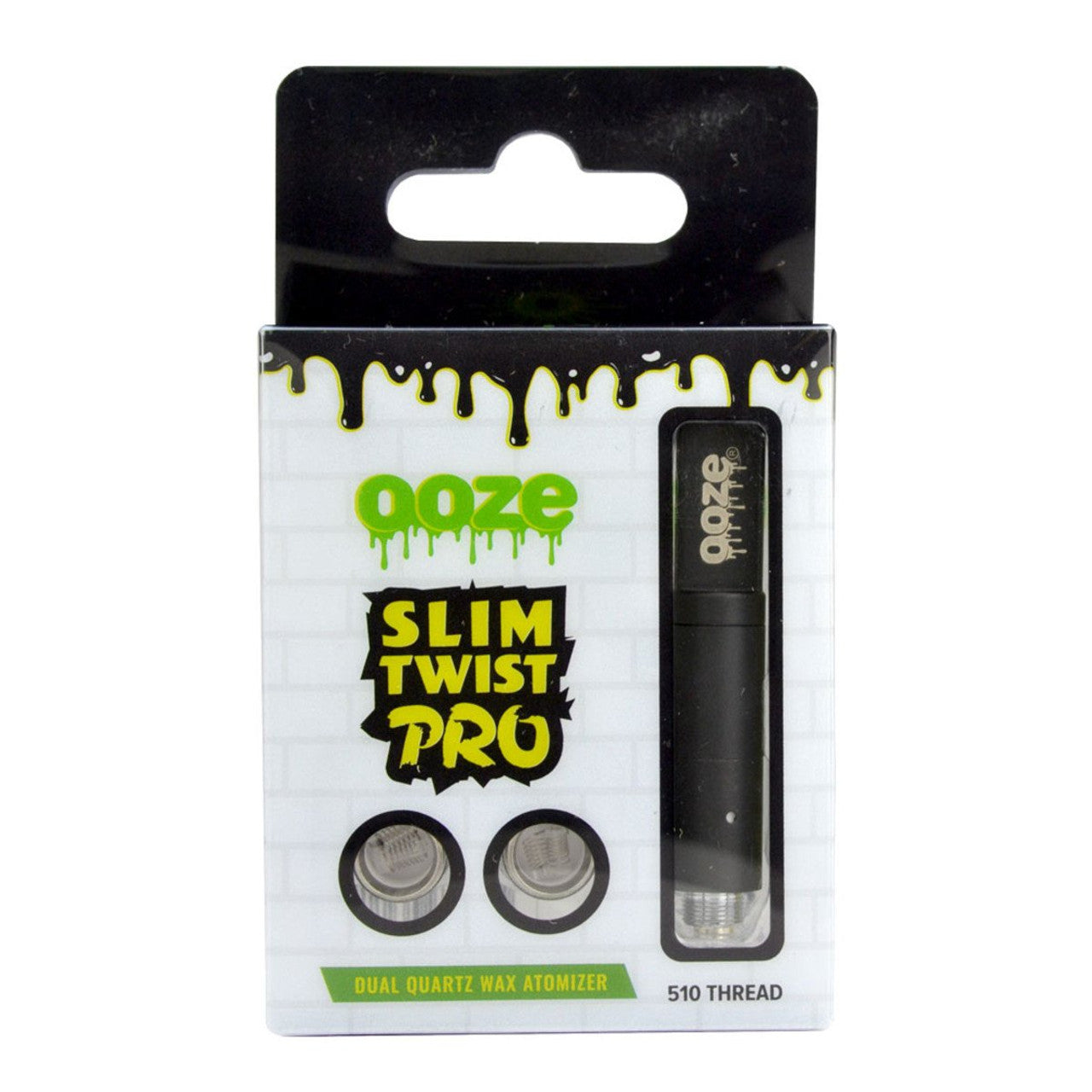 Ooze Slim Twist Pro Dual Quartz Wax Atomizer – Magical Moods