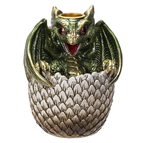 Dragon in Egg Back Flow Incense Burner