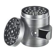 Silver Grinder with Door - 51mm