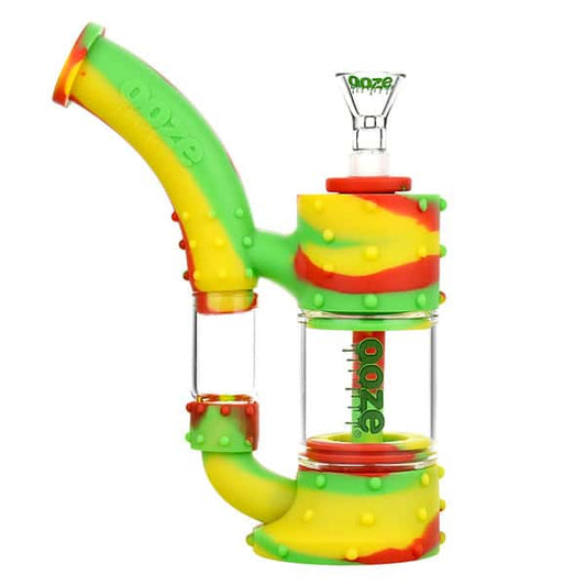 Ooze Stack Silicone Glass Water Pipe