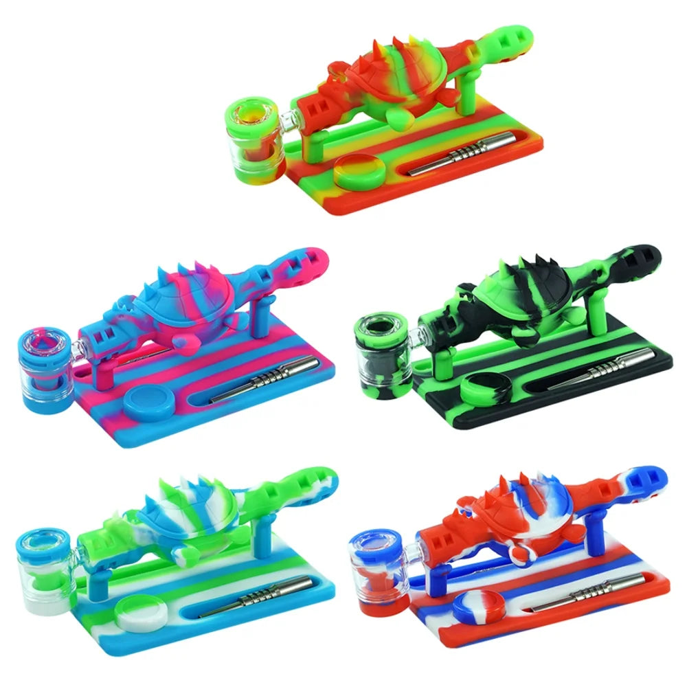 Silicone Turtle Smoke Set