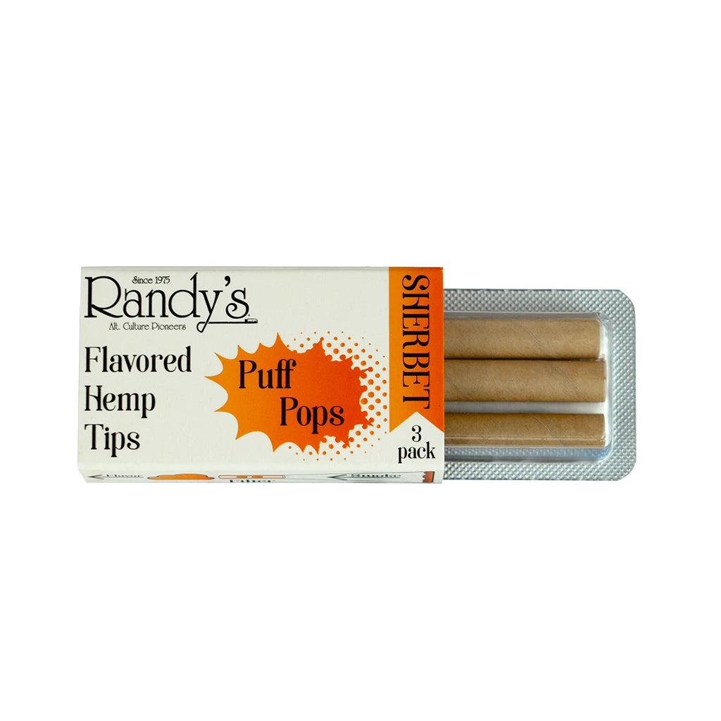 Randy's Flavored Hemp Tips - 10ct Display